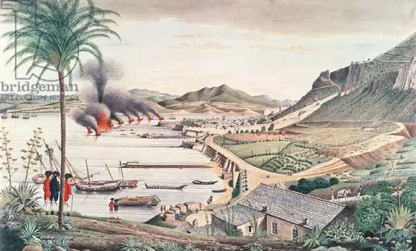 Davies, Thomas: Gibraltar am Morgen nach dem großen Franco-Spanish-Angriff