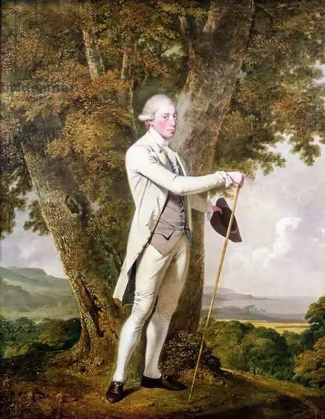 Wright, Joseph: Portrait of John Milnes, 12th Duke of St. Albans