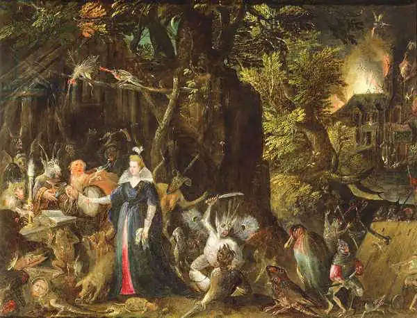 Coninxloo, Gillis van III: Pokušení sv. Antonína