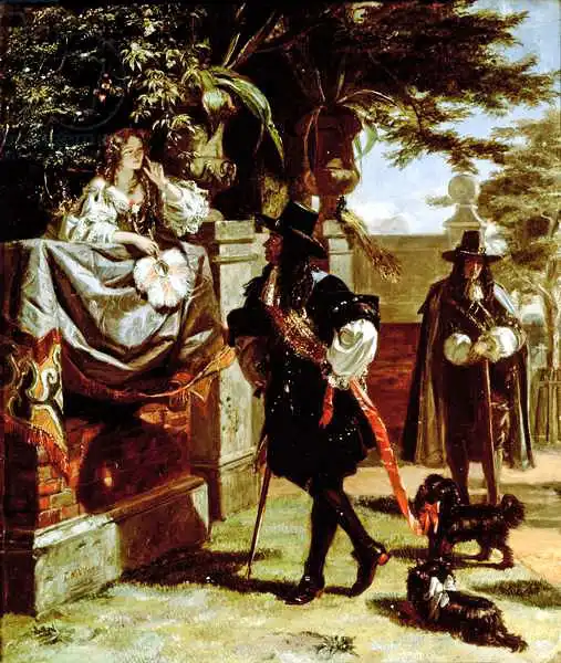 Ward, Edward Matthew: Charles II (1630-85) et Nell Gwynne (1650-87)
