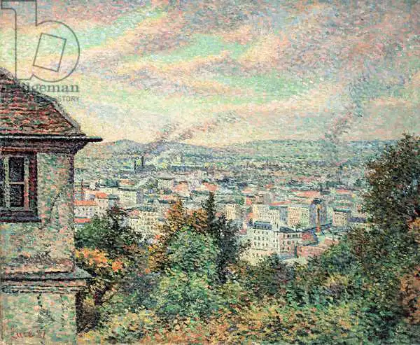 Luce, Maximilien: Paris, View of Montmartre