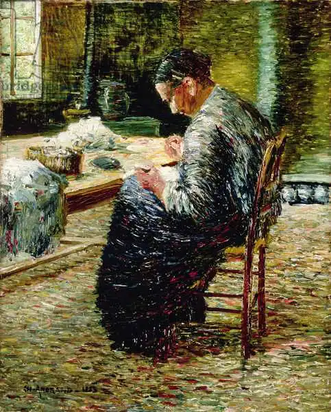Angrand, Charles: Portrait of the Artist