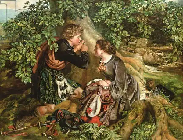 Maclise, Daniel: Scottish Lovers