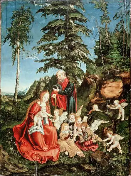 Cranach, Lucas: Rest on the Flight into Egypt