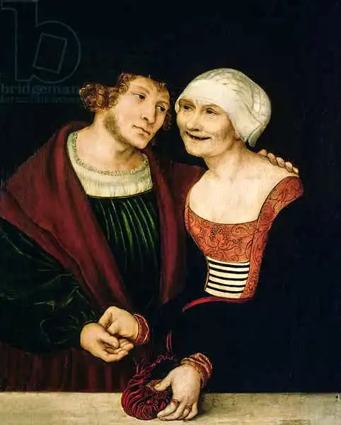 Cranach, Lucas: The Infatuated Old Woman