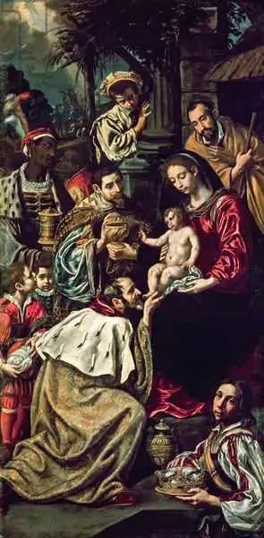 Tristan de Escamilla, Luis: The Adoration of the Magi