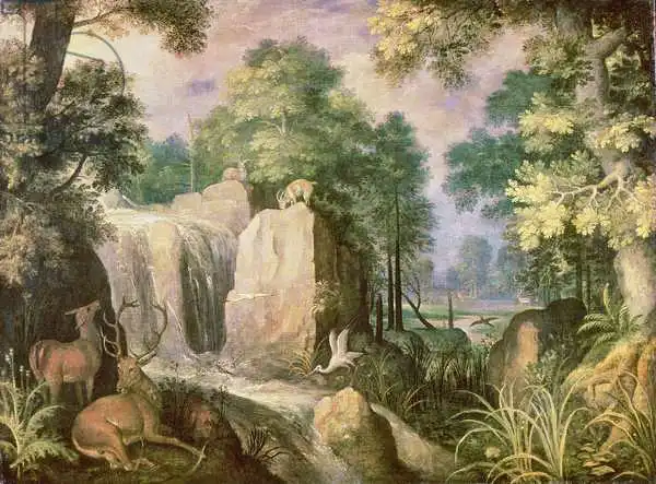 Savery, Roelandt Jacobsz: Landscape with Cliffs