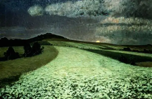 Overbeck, August: Ripe Wheatfields