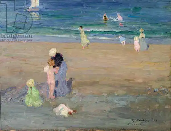 Fox, Phillips Emanuel : The Beach, Trouville