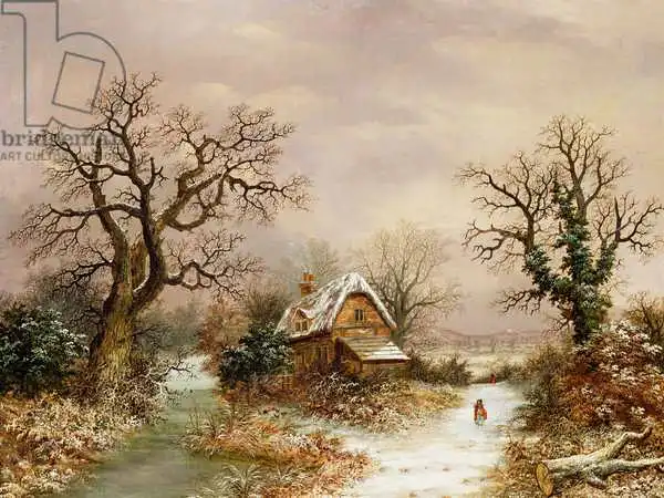 Leaver, Charles: Little Red Riding Hood in the Snow