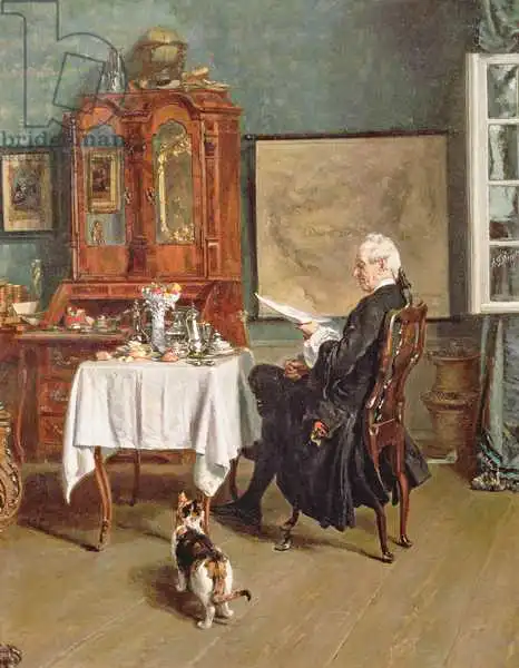 Werner, Alexander Friedrich: The Actuary at Breakfast