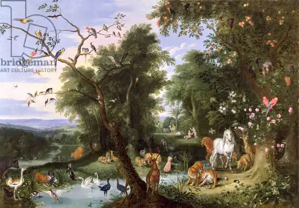 Kessel, Jan van, the elder: Le jardin d