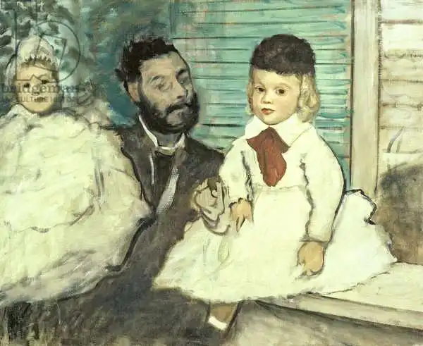 Degas, Edgar: Comte Le Pic and his Sons
