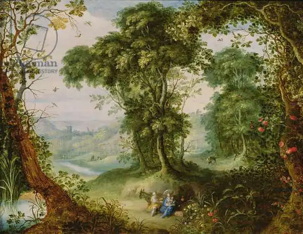 Laanen, Jasper van der: Rest on the Flight to Egypt