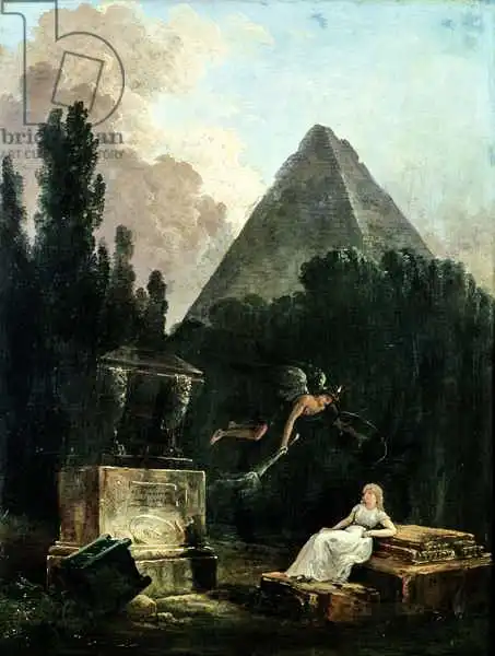 Robert, Hubert: Spirit of the Tomb