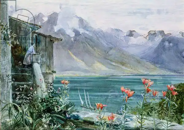 Inchbold, John William: Ferritet, Lake Geneva