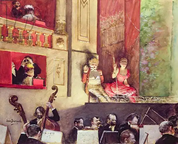 Béraud, Jean: Concert de café