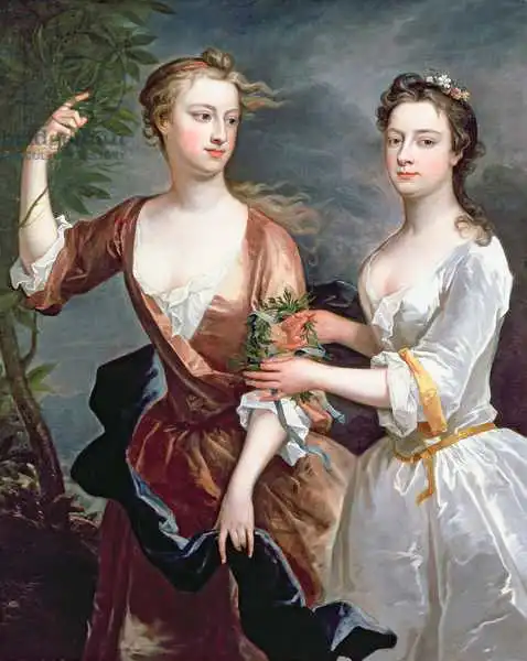 Jervas, Charles: Martha and Teresa Blount