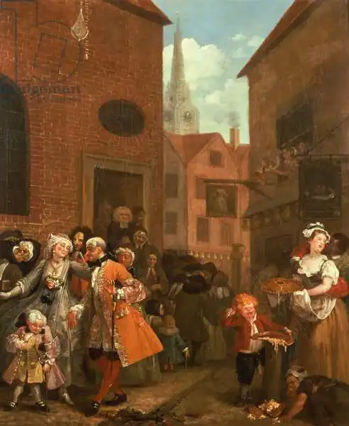 Hogarth, William: Four Times of Day: Noon