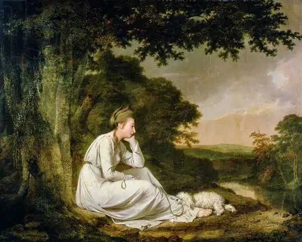 Wright, Joseph: Maria, A Sentimental Journey by Laurence Sterne (1713-68)
