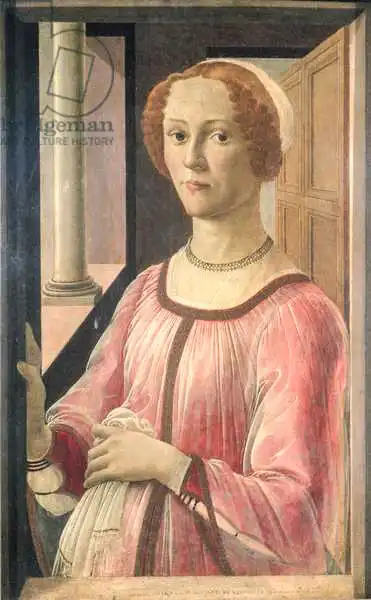 Botticelli, Sandro: Smeralda Bandinelli, grandmother of the sculptor Baccio Bandinelli