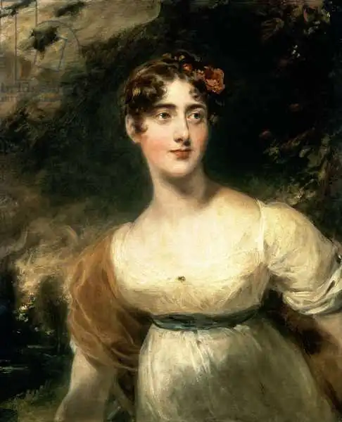 Lawrence, Thomas: Portrait de Lady Emily Harriet Wellesley-Pole, plus tard Lady Raglan