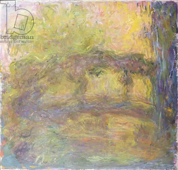 Monet, Claude: Le pont japonais, 1918-24