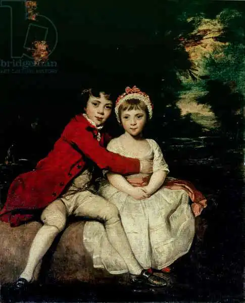 Reynolds, Joshua: John Parker et sa sœur Theresa