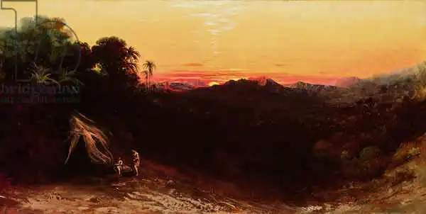 Martin, John: Réunion de Jacob et Ésaü