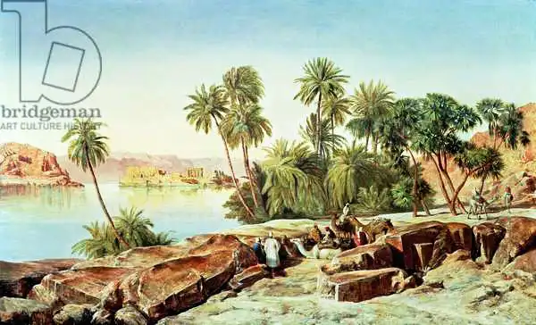 Lear, Edward: Philae on the Nile