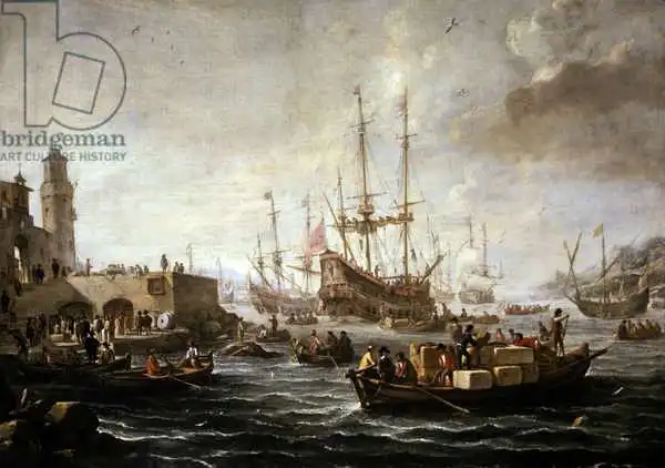 Vernet, Claude Joseph: Paysage marin
