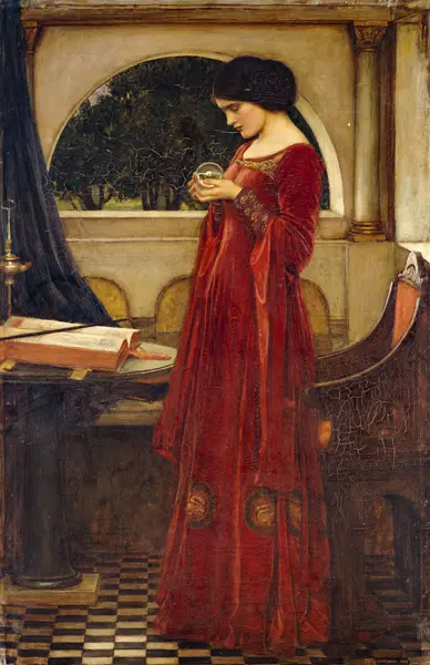 Waterhouse, J. W.: La boule de cristal
