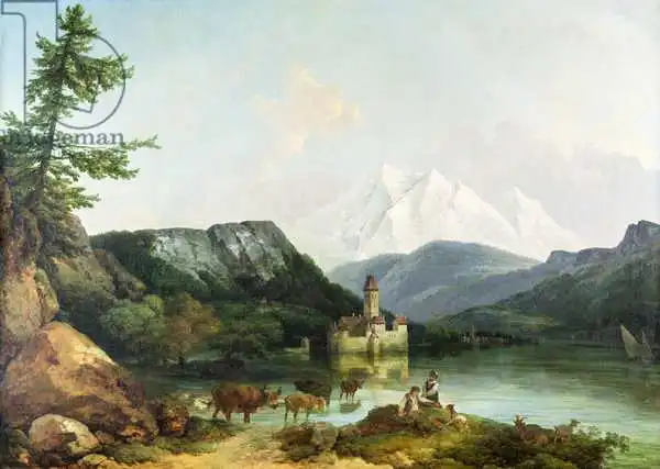 Loutherbourg, Philippe: Château de Chillon