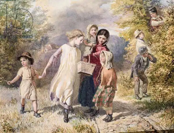 Walker, Frederick: Blackberrying