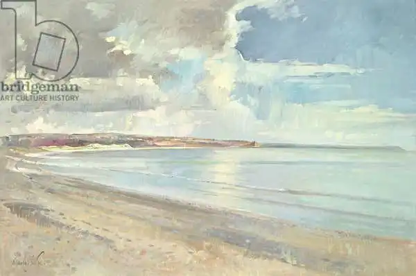 Easton, Timoth: Reflektierte Wolken, Oxwich Beach