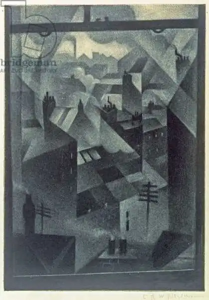 Nevinson, Christopher Richard Wynne: From an Office Window