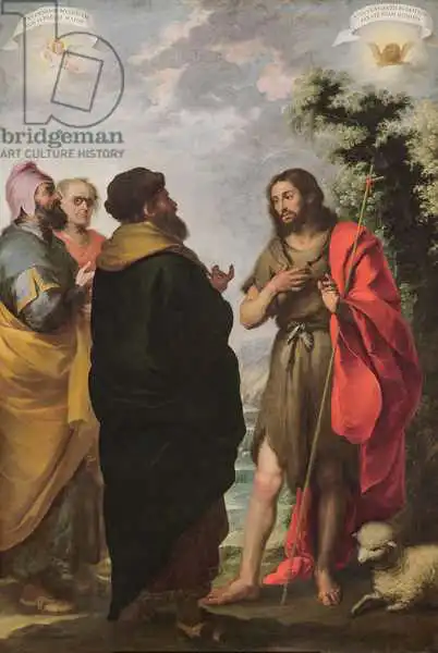 Murrilo, Bartolome: St. John the Baptist with the Scribes and Pharisees
