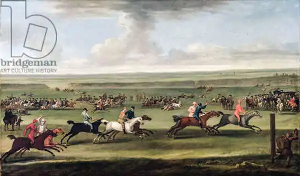 Wootton, John: A race on the beacon course at Newmarket