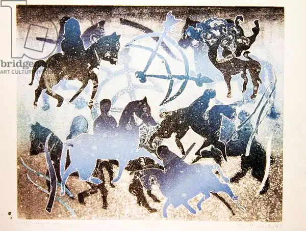 Wallington, Glori: Celtic Horseman with Symbols