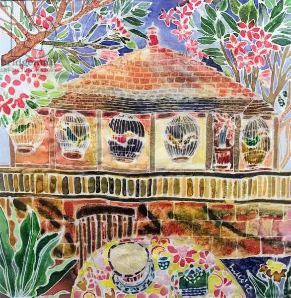 Simon, Hilar: Lotus Cafe, Ubud, Bali