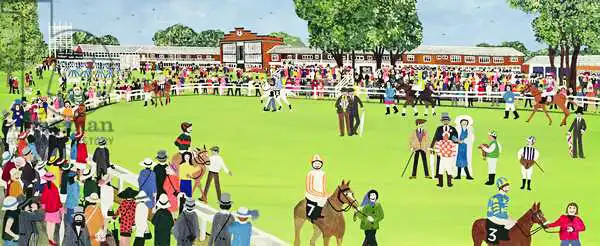 Joel, Jud: ASCOT - le paddock
