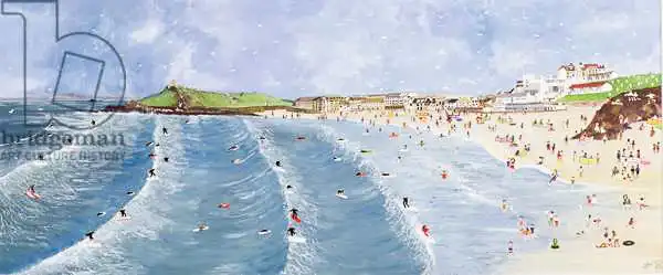 Joel, Jud: Surf à Porthmeor