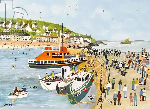 Joel, Jud: Bénédiction du canot de sauvetage à Mousehole