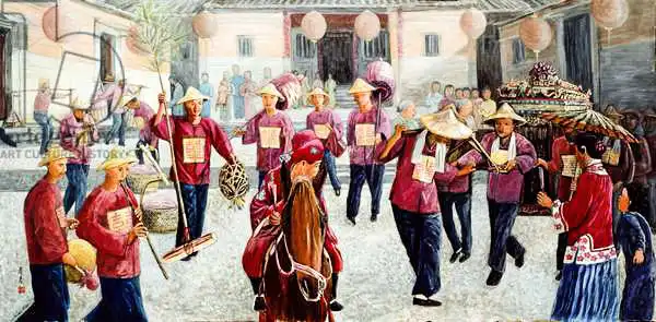 Chen, Komi: Mariage traditionnel