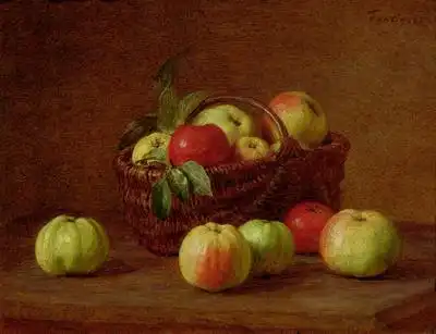 Fantin-Latour, Jean: Still Life with Apples