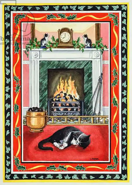 Hamer, Lavinia: Christmas Fire