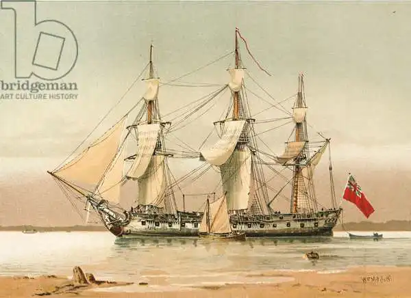 Mitchell, William Frederick: 42-gun frigate about 1780
