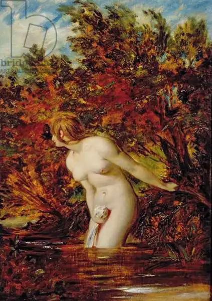 Etty, William: Die Badin