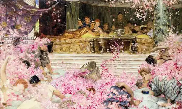 Alma-Tadema, L.: Study for The Roses of Heliogabulus