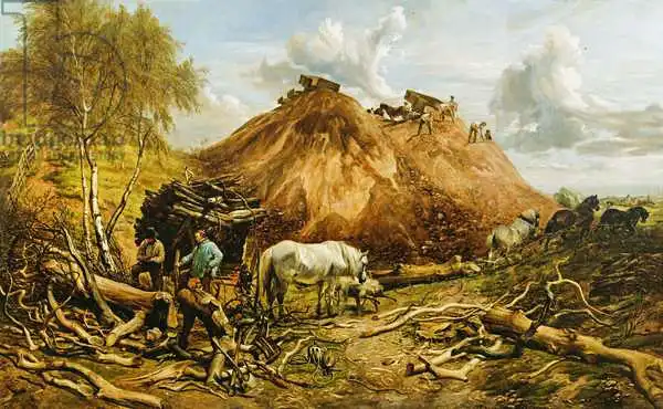 Cooper, Thomas Sidney: Effacer le bois pour la voie du fer
